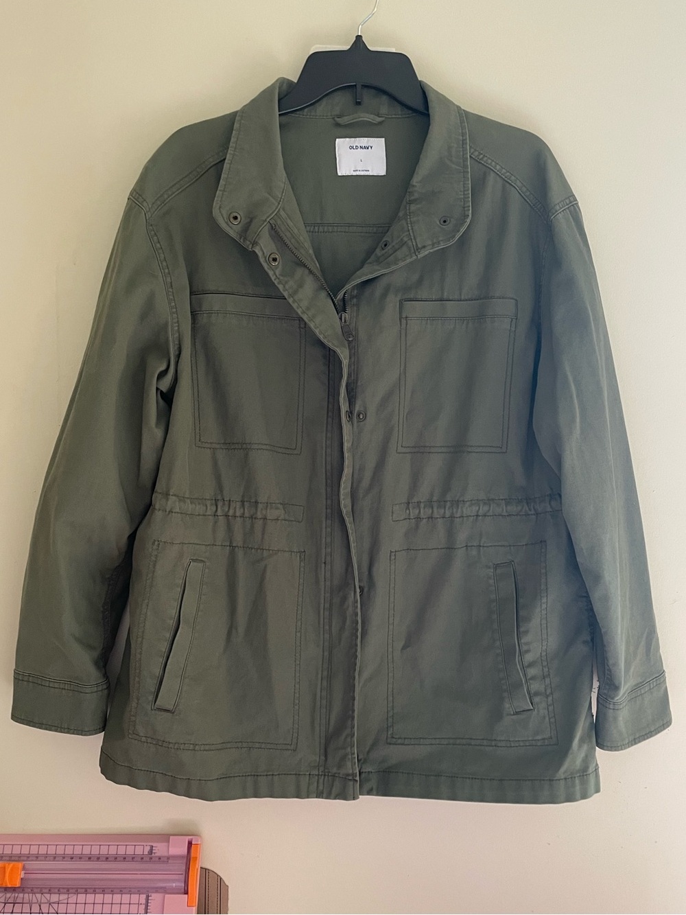Old Navy Olive Green Utility Jacket